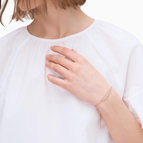 Kate Spade - Full Circle Rosegold Adjustable Slider Bracelet - Picture 5 of 9